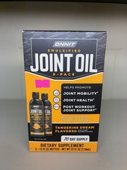 ONNIT Joint Oil Emulsified Support Joint Health & Mobility 2 Pack NEW 03/2025