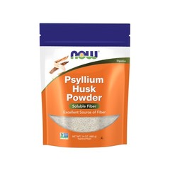 NOW Foods Psyllium Husk Powder 45 Servings Excellent Source of Soluble 24-Ounce
