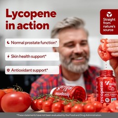Lycopene Supplements for Men – Prostate Health, Natural Tomato Extract, Non-GMO,