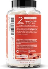 Powerful Caffeine L-Theanine Capsules for Smooth Focus and Energy – 120 Softcaps