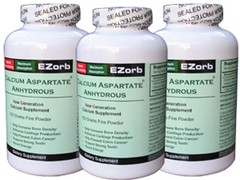 3 Bottles of EZorb Calcium Powder Save 7%, Save $11.96 an Elixir Product