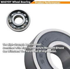 Mini Bike Front Rear Wheel Bearing Kit 6201RS Wheel Bearing Go Kart Parts For Co