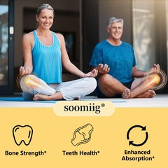 Calcium Citrate Increase Bone Density Bone Strength Healthy Teeth 30/60/120 Caps