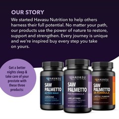 Saw Palmetto with Melatonin for Sleep & Prostate Supplement Saw Palmetto, 200 ct