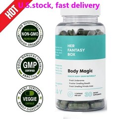 Her Fantasy Box Body Magic Chlorophyll 30 Capsules – Removes body odor