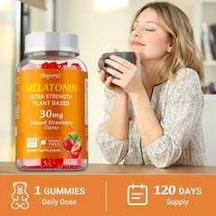 Melatonin Gummies 30mg — Adults Extra Strength Melatonin,Improves Sleep Quality