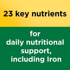 Multivitamin Tablets with Iron, Multivitamin for Women and Men for Daily Nutriti