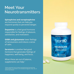 Dr Amen Neurolink – 180 Capsules – Promotes Optimal Brain Function, Focus & …