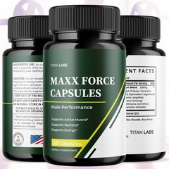 (5 Pack) Maxx Force Advanced Male Health Support Formula MaxxForce 300 Capsules