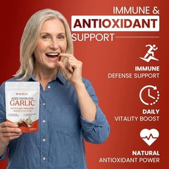 Resilia Aged Garlic Extract 600mg Softgels CoQ10 Ubiquinol Heart Immune 60ct