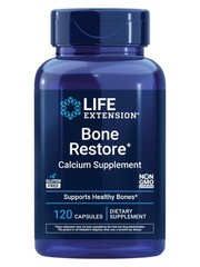 Life Extension Bone Restore Calcium 120 Count (Pack of 1), Off White