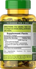 Pure Garlic Pills 5000mg Most Powerful Antibiotic Heal All Infection Herbals…