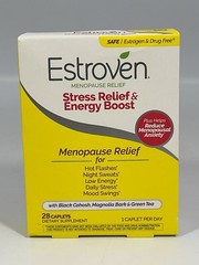 Stress Relief & Energy Boost for Menopause Relief – 28 Ct. – Clinically Prove…