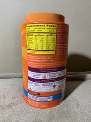 Metamucil Psyllium Husk Powder, Orange Flavor 180 Teaspoons Sugar Free 01/2029
