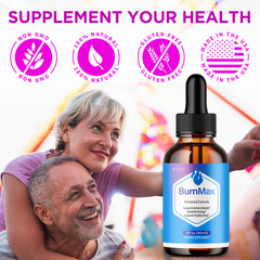 (5 Pack) Burn Max Drops Advanced Formula Health & Fitness Supplement 150 Serves
