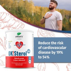Nature’s Finest OK!Sterol Forte 6-in-1 Natural Cholesterol Reducer Powder 4x120g