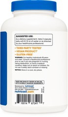 Nutricost Turkey Tail Mushroom Capsules 1200mg, 120 Servings (240 Capsules)