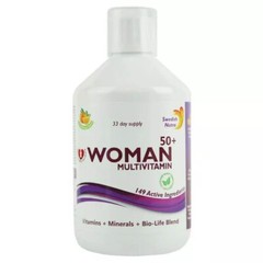 Swedish Nutra Woman 50+ Multivitamin Health Formula with Multimineral 500ml