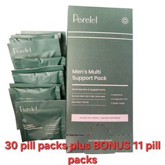 Perelel – Men’s Multi Support Pack – Daily Vitamin Supplements for Men 41 Packs