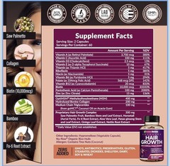 Rainbow Nutrients Enhanced Hair Growth-Promote Hair Growth and Prevent Hair Loss