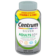 Centrum Silver Adults 50+ Multivitamin Tablets Immune & Heart Support