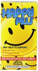 Happy Pills 60 capsules – St John’s Worth, SAMe, D3, B12, Caffeine BPI Sports