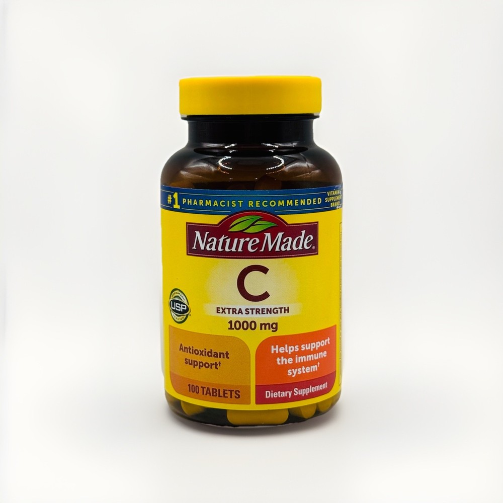 Nature Made C Extra Strength 1000mg 100 tbs EXP 12/2028