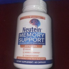 Neutein Memory Support 60 Capsules per bottle EXP 02/2027