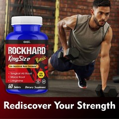 Male Enhancement Testosterone Booster Strong Muscle Maximum Stamina 60 Tablets