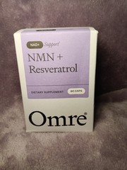NAD+ Support NMN+ Reseratrol 60 Capsules