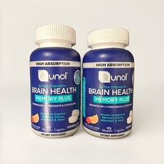 QUNOL EXTRA STRENGTH BRAIN HEALTH MEMORY PLUS 60ct CHEWTABS Exp:2/28+ (lot Of 2)
