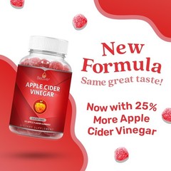 Apple Cider Vinegar Gummies – ACV Gummies without Sugar I Detox & Cleanse Dig…