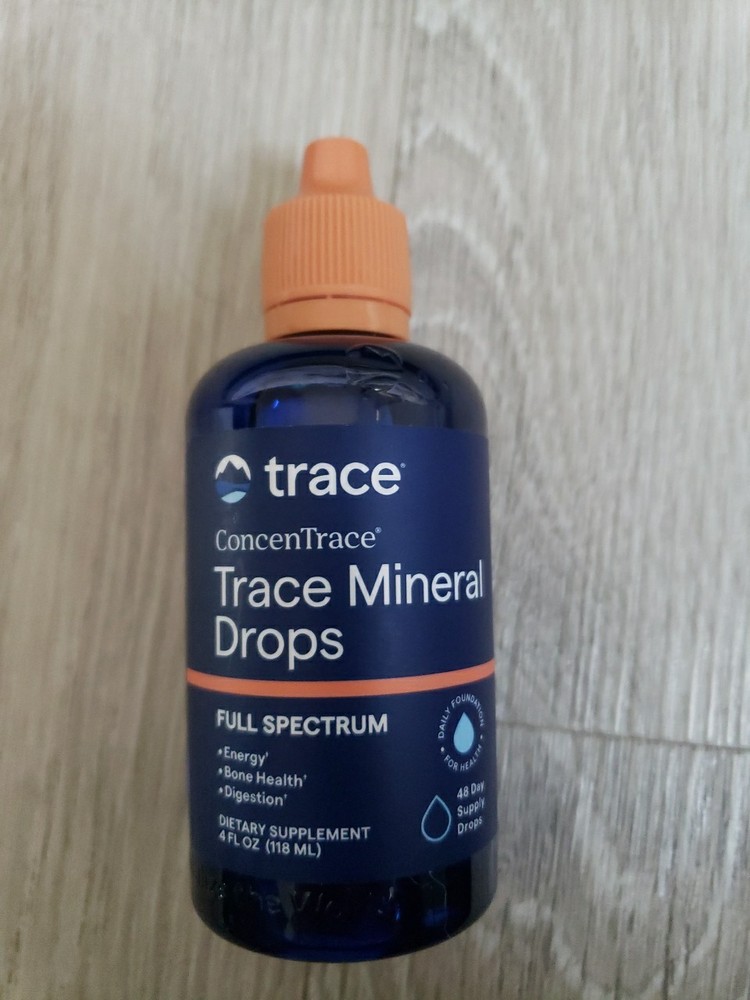 Trace Minerals Research Trace Mineral Drops ConcenTrace – 4floz