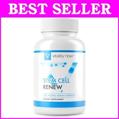 Unflavored Stem Cell Renew Capsules Rejuvenate Your Body & Mind – 30-Day Supply-