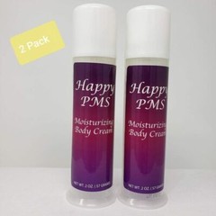 Happy PMS Progesterone Cream 2 Pack – Free Shipping