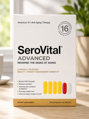 SeroVital Advanced Anti-Aging Dietary Supplement 120 Capsules + 60 Tablets