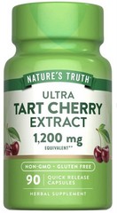 Nature’s Truth Ultra Tart Cherry Extract Capsules 1200 mg 90 ea (Pack of 2)