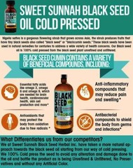2 X Organic Black seed oil 16 oz (100% Pure Cold-Pressed )GLASS BOTTLE exp 2025