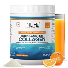 INLIFE Japanese Marine Collagen Supplements for Women & Men (200g, Orange) R879