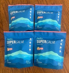 4-Pack Nello Supercalm Powdered Soothing Drink Mix Raspberry Lemonade BB 11/2026