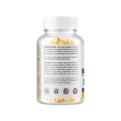 240 Softgels Omega 3 Fish Oil – 2500MG (80 Serv) 5x Strength USA