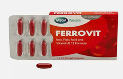 1 X FERROVIT Iron Supplement 10’s For Pregnant Women Iron Deficiency Remedies