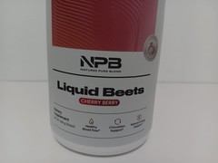 NPB Natures Pure Blend Liquid Beets CHERRY BERRY DIETARY SUPPLEMENT NET WT.309 g