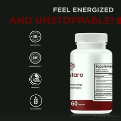 Boostaro Capsules, Boostaro Male Pills, Boostaro Supplement 60ct – Pack of 2 .