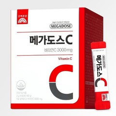Korean Eundan Megadose C Vitamin C Powder 3000mg, 60 sticks, 180g, 1box