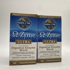 Omega Zyme Ultra Digestive Enzymes 90 Vegetarian Caps Complete Digestion 10/26