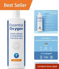 Natural 16 Oz Hydrogen Peroxide Cleaner – Non-Toxic and Safe for All Uses