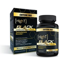 High T Black Caffeine Free Herbal Capsules for Men – Energy & Wellness Support