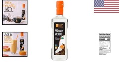 Versatile Coconut MCT Oil – Energy Boosting, Tasteless & Keto-Friendly – 16.9 oz