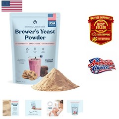 Brewer’s Yeast Powder for Lactation Support | Gluten-Free, 10 oz Unflavored